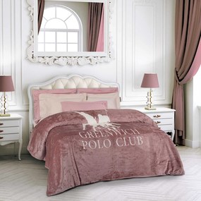 ΥΠΕΡΔΙΠΛΗ ΚΟΥΒΕΡΤΑ 220x240cm GREENWICH POLO CLUB - FLEECE 3491