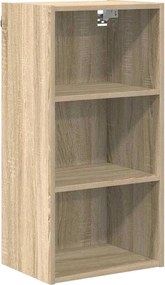 vidaXL Κρεμαστό ντουλάπι με αποθήκευση Δρύς Sonoma 40 x 29,5 x 80 εκ.
