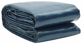 vidaXL Κάλυμμα Πισίνας Ηλιακό Μαύρο/Μπλε 1000x600 εκ. Πολυαιθυλένιο