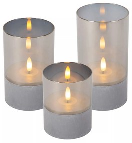 Φωτιστικό Επιτραπέζιο Lucide 13500-03-65 VELAS Φυμέ (Smoke)|Γκρι (Grey) 2700 K