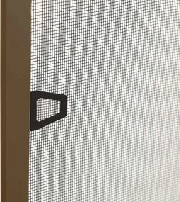 vidaXL Σκηνίδα Εντόμων Για Παράθυρα Καφέ 130 x 150 cm