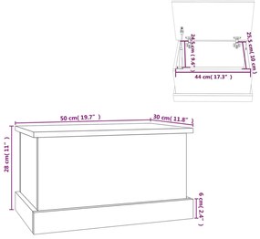 ΚΟΥΤΙ ΑΠΟΘΗΚΕΥΣΗΣ ΚΑΦΕ ΔΡΥΣ 50X30X28 ΕΚ. ΕΠΕΞΕΡΓΑΣΜΕΝΟ ΞΥΛΟ 816503