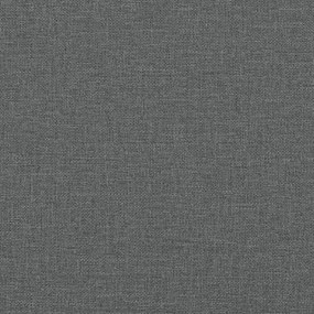 vidaXL Σετ Σαλονιού 2 Τεμαχίων Σκούρο Γκρι Υφασμάτινο