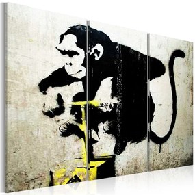 Πίνακας - Monkey TNT Detonator by Banksy  120x80