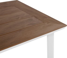 ΣΕΤ ΤΡΑΠΕΖΑΡΙΑΣ 5ΤΜΧ BERG HM10823.01 ΑΛΟΥΜΙΝΙΟ-POLYWOOD-TEXTILENE---ΛΕΥΚΟ