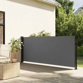 vidaXL Πτυσσόμενη Πλαϊνή Τέντα Ανθρακί 120x500 εκ.