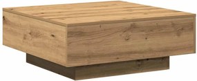 vidaXL Τραπεζάκι σαλονιού Artisan Oak 80 x 80 x 31 cm