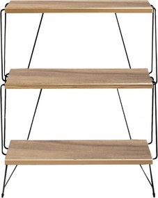 Βοηθητικό Τραπεζάκι Πεύκο FLEFUN 46x30x76