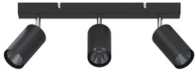 vidaXL Σποτ οροφής Μαύρο 38 x 5.5 x 16.5 εκ Ατσάλι