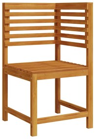 vidaXL Σετ Παγκάκι Κήπου 3 pcs Καφέ Στερεό Ξύλο Ακακίας