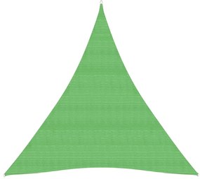 Πανί Σκίασης Ανοιχτό Πράσινο 4 x 5 x 5 μ. από HDPE 160 γρ./μ²