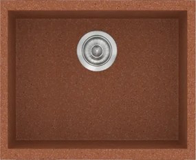 Sanitec Classic 341 (50×40) - Γρανιτένιος νεροχύτης - Granite TERRACOTTA