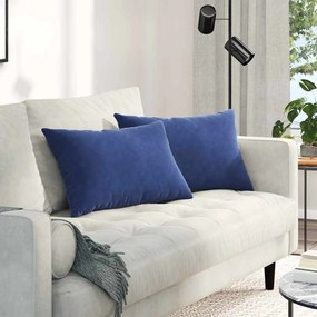 vidaXL Μαξιλάρι Καναπέ 2 pcs Μπλε Αστυνομίας 60 x 40 cm