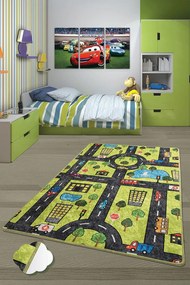 Χαλί Green City 876CHL1157 Green-Multi Conceptum Hypnose 100X160cm