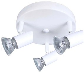 Φωτιστικό Οροφής-Σποτ 9077-3 25x7cm 3xGU10 White Inlight