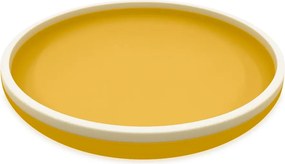 Πιάτο Σιλικόνης (Φ18) Smikkels Κίτρινο 63-30059