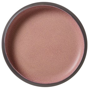 Πιάτο Stoneware Βαθύ Blush Violet 25εκ. Ν.2173 - ID Fine - 6 ΤΜΧ