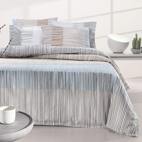Σεντόνια Lorenzo Με Λάστιχο (Σετ 4τμχ) Mocca Guy Laroche Queen Size 170x232cm 100% Cotton Percale