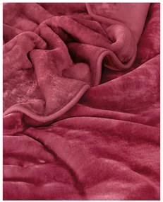 ΚΟΥΒΕΡΤΑ ΒΕΛΟΥΤΕ ΥΠΕΡΔΙΠΛΗ RYTHMOS VELOUR 240X260 ΡΟΔΙ