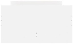 Πλαίσιο Κρεβατιού με Συρτάρια Χωρίς Στρώμα Λευκό 100x200 εκ. - Λευκό