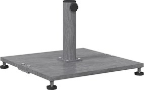 vidaXL Βάση ομπρέλας Σκηνί και ξύλινη εμφάνιση 45 x 45 x 31 εκ.