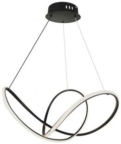 Κρεμαστό Φωτιστικό Οροφής LED 49W 230V 5220lm IP20 Dimmable Θερμό Λευκό Μαύρο 15340 VTAC 15340 Μαύρο