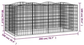 ΣΥΡΜΑΤΟΚΙΒΩΤΙΟ ΤΟΞΩΤΟ 200X100X100 ΕΚ. ΑΠΟ ΓΑΛΒΑΝΙΣΜΕΝΟ ΣΙΔΕΡΟ 153554