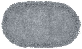 Ταπέτο Μπάνιου Ρέμι Grey Viopros 45x75cm 100% Cotton