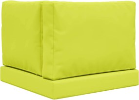 vidaXL Μαξιλάρι Καναπέ Εξωτερικού Χώρου 3 pcs Πράσινο Πολυεστέρας