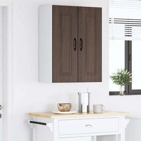 vidaXL Πάνελ πλυντηρίου πιάτων Kalmar 2 pcs Καφέ δρυς