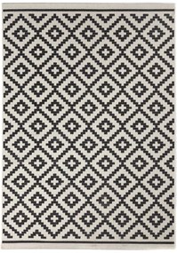 Χαλί Flox 721W White-Black Royal Carpet 160X235cm