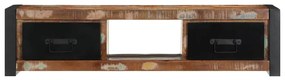 ντουλάπι τηλεόρασης vidaXL 100x30x25 cm από μασίφ ξύλο αναγεννημένο