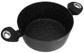 Σετ κατσαρόλες και τηγάνια Klausberg KB 7322, 15 τεμαχίων, Θερμοζεύγος, Οπή έκχυσης, Επαγωγή, Μαύρο