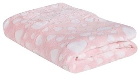 Κουβέρτα Fleece Αγκαλιάς (75x100) Das Home Relax 4907 Pink