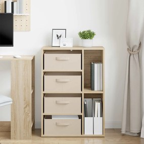 vidaXL Πλαϊνό γραφείο Sonoma Δρυς 60 x 33,5 x 84 εκ