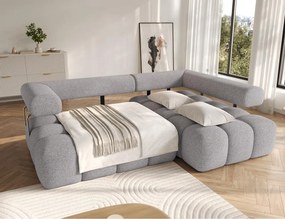 Γωνιακός Καναπές Velly-Γκρι -Δεξιά