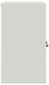 vidaXL Αρχειοθήκη Αν. Γκρι 90 x 40 x 70 εκ. από Ατσάλι