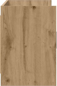 vidaXL Ντουλάπι TV 102 x 33 x 47 εκ Artisan Δρυς Επεξεργασμένο Ξύλο