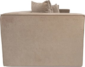 3-Seat Sofa Sora 3 - Cappuccino Cappuccino