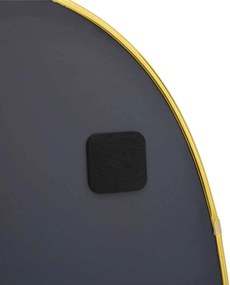 vidaXL Καθρέφτης Τοίχου Χρυσός 80 x 50 εκ.
