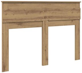vidaXL Κεφαλάρι με κεφαλάρι Artisan Oak 160 cm Επεξεργασμένο ξύλο
