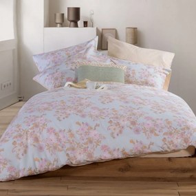 Σεντόνια Edna (Σετ 4τμχ) Aqua Nef-Nef Queen Size 240x270cm 100% Cotton