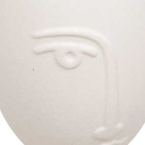Διακοσμητικό Βάζο (Φ10.5x19.8) A-S Pam 214080 White