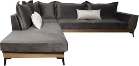 Γωνιακός καναπές Boss-Kafe-Δεξιά - 280.00Χ220.00Χ68.00cm