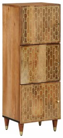 vidaXL Ντουλάπι 40 x 33 x 110 εκ. από Μασίφ Ξύλο Μάνγκο