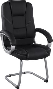 ΚΑΡΕΚΛΑ ΕΠΙΣΚΕΠΤΗ JAYA HM1144.01 PU ΜΑΥΡΟ 63x67x112Υεκ