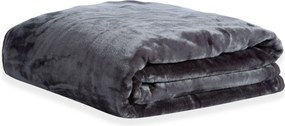 Κουβέρτα Βελουτέ Υπέρδιπλη (220x240) Nef-Nef Homeware Loft 22 D.Grey-1110
