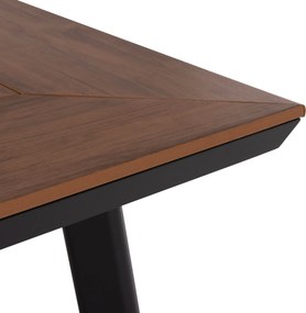 ΤΡΑΠΕΖΙ ΑΛΟΥΜΙΝΙΟΥ TABER ΜΕ POLYWOOD 200X100 ΓΚΡΙ HM5131.12