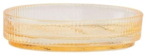 Σαπουνοθήκη Vintage Crystal AH-BA72011 12x9x2,5cm Yellow Andrea House Γυαλί