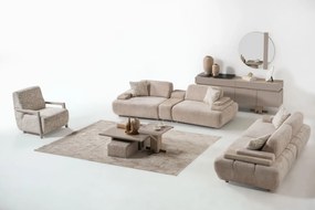 3-Seat Sofa Toscana - Beige Beige